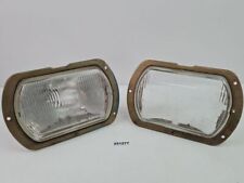 2x Scheinwerfer DDR FER Ruhla Moskwitsch 2140 Auto Zubehör Beleuchtung #251277