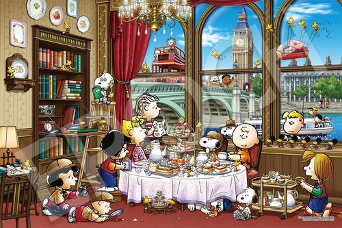 Puzzle peanuts snoopy - puzzle,