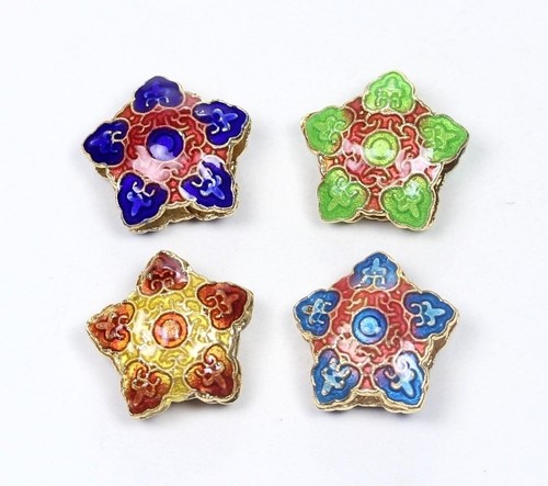 Cloisonne perle spacer - 1,