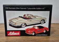 Schuco Piccolo Volkswagen VW Karmann Ghia Cabrio Lebenshilfe Gießen 1:90 in OVP
