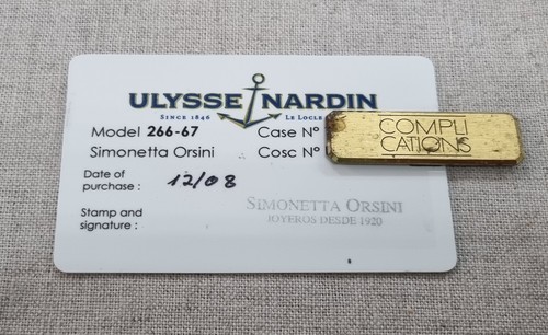 Ulysse nardin 266 marine - ulysse, 266-67