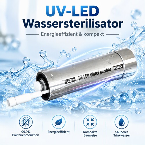 Led sterilisator filter - uv,