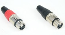2 x XLR Kabel Stecker Kupplung