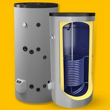 Kombispeicher Warmwasserspeicher 1 Wärmetauscher Elektrospeicher 150-1000 Liter 