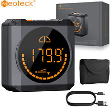 Neoteck Digitaler Winkelmesser Magnet Neigungsmesser Level Box IP54 LED Display