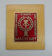 DDR NAW Auszeichnung Plakette