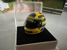 Ayrton Senna Miniaturhelm 1994 von J.F.Creations 1:12 Frankreich