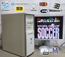 Windows 95 Pentium 200mhz PC AT Computer Vintage Retro Gaming Dos