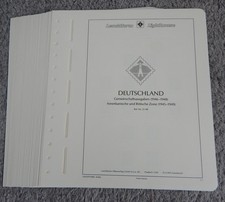 Leuchtturm Vordrucke  ALLIIERTE BES.  - AMERIKANISCHE + BI ZONE + FRANZ. ZONE