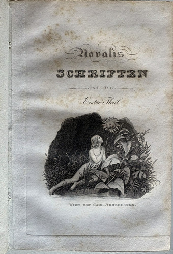 Novalis schriften von l - novalis:,