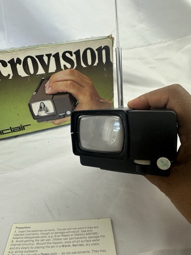 Vintage sinclair microvision - sinclair,