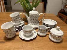 5 teiligesKaffeeservice
