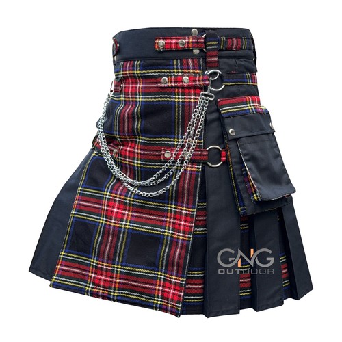 Herren schottische gothic kilt - herren,