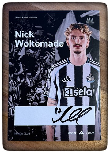 Neu autogrammkarte von - autogrammkarte, nick