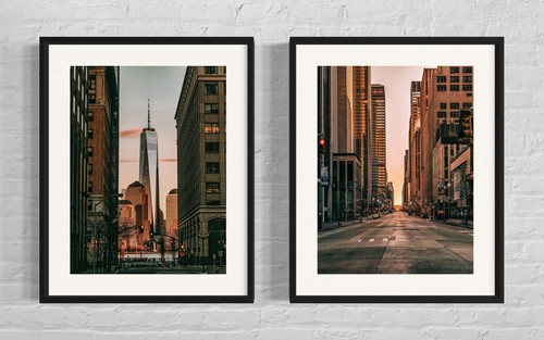 Wandbild foto new york - x,