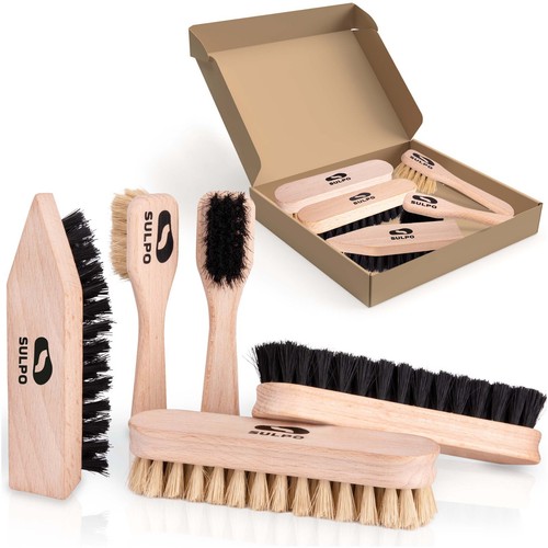 Sulpo schuhbürsten set 5 - schuhbürsten,