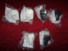 2 Stück REV Schutzkontakt-Stecker mit Schalter, weiß/schwarz, Schukostecker