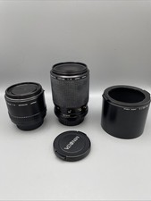 Minolta MD Macro 100mm 1: 4 Zubehörpaket - Top Zustand! RAR
