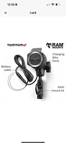 Tomtom motorrad bike ram mount - tomtom,
