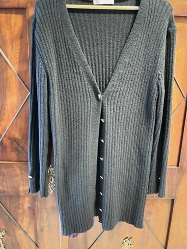 Zara strickjacke dunkelblau - l,