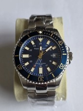 Pierre Chaubert Date Perpetual Calendar W.R 20Bar 44mm Herrenuhr Taucheruhr.