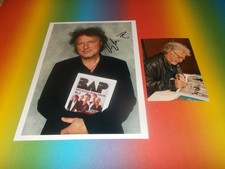 Wolfgang Niedecken BAP signed signiert Autogramm auf 20x28 Foto in person