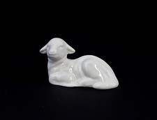 9942233-d Porzellan Figur Schaf Lamm Schäfchen weiß Wagner&Apel 8x4cm