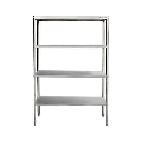 Edelstahl regal standregal - edelstahl,