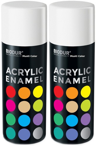400ml acryl sprühfarbe - 2x,