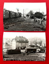 2 x DDR Eisenbahn Foto 1973/75