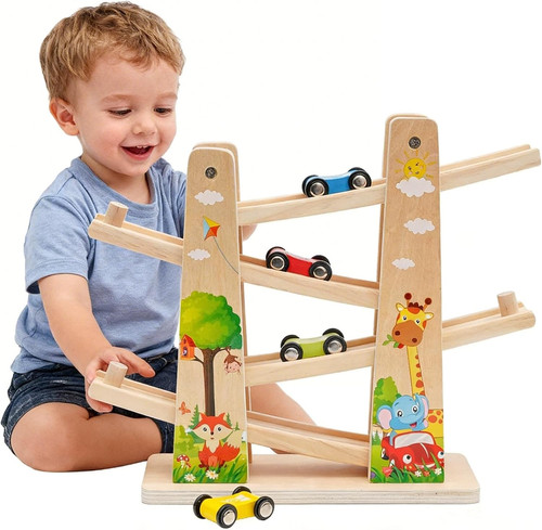 Kugelbahn holz premium - kugelbahn, holz,