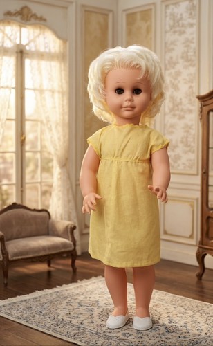 Vintage ddr puppe sonni - puppe,