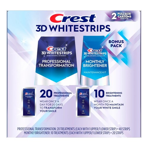 New crest whitestrips - new,