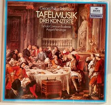 LP Georg Philipp Telemann **TAFELMUSIK** Schola Cantorum Basiliensis