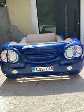 Rennwagen Auto Bett mit Matratze Kinderbett Autobett Kinderzimmer Blau Betten