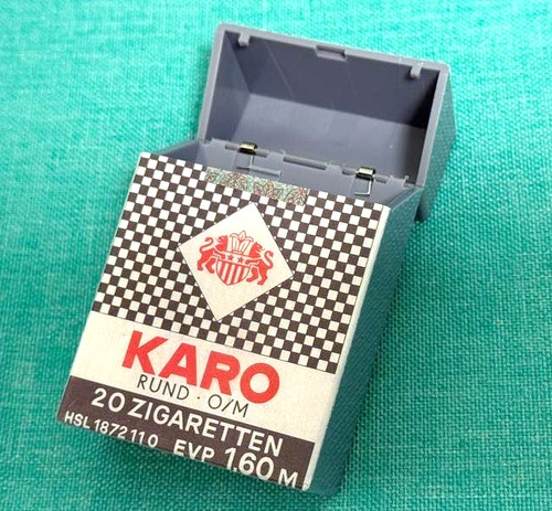 Ddr karo zigaretten box tabak - ddr,