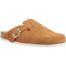 Hush Puppies Bailey Damen Pantoletten Aus Wildleder In Tan