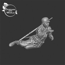 Modellbau Figur Soldat deutsch