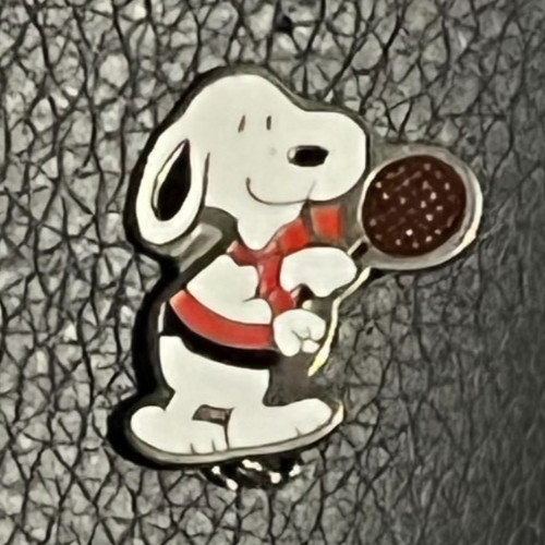 Snoopy pin anstecker tennis - pin,