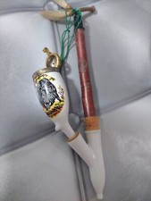 Gesteckpfeife aus Porzellan