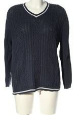 CASA BLANCA Strickpullover Damen Pullover Gr. DE 38 blau Casual-Look
