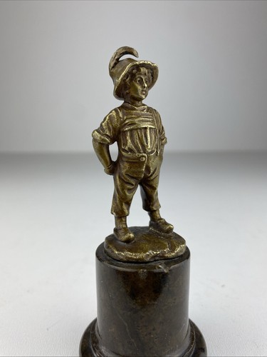 Bronze figur skulptur junge - bronze,