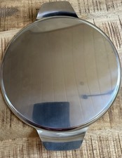 Kuchenplatte Tortenplatte Edelstahl