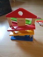 "Eichhorn" Holz-Kugelbahn