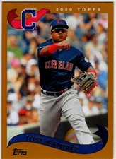 2020 Topps Baseball Jose Ramirez No. 271 Cleveland Indians