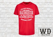 T-Shirt Leg dich nie mit einem