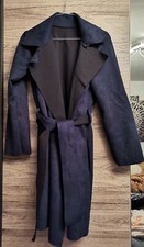 Mantel m velourleder - mantel,