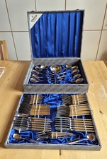 Queen Besteckset 12 Personen im Koffer   Drache KG Solingen, 1970