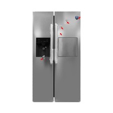 Einzelstück – Wie Neu – Midea KS-EIX 6.23 Side-by-Side Kühl-Gefrierkombination