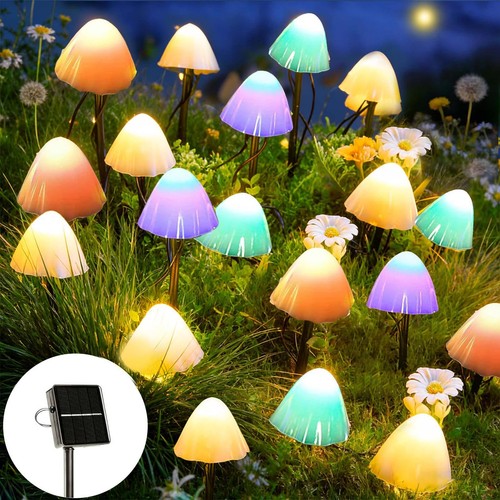 Solar pilzlampe garten deko - garten,